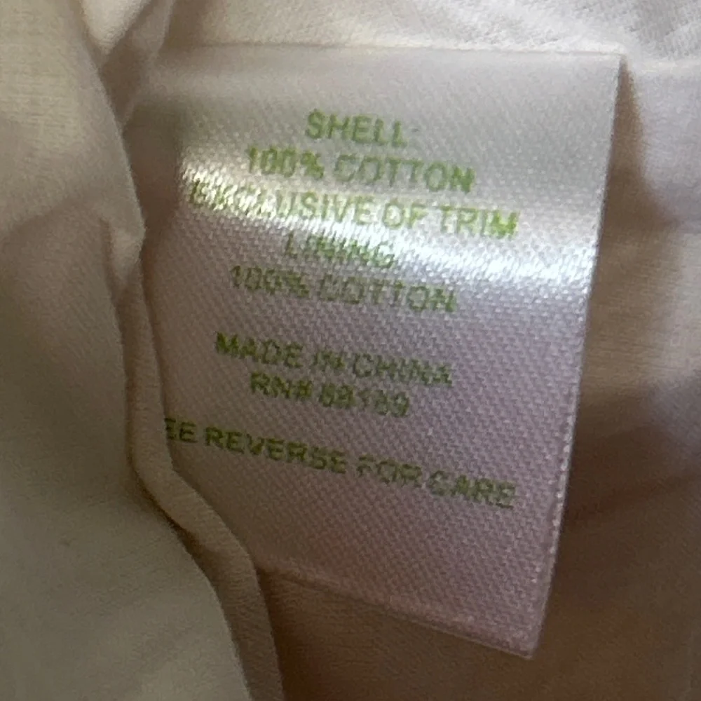 Lilly Pulitzer Amberly Resort White Spring Fever Toile Dress Size 8 Style 26873 - Picture 9 of 11